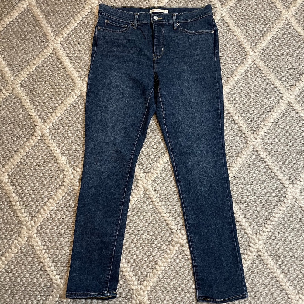 Levi's 311 Shaping Skinny Blue Jeans Size 31